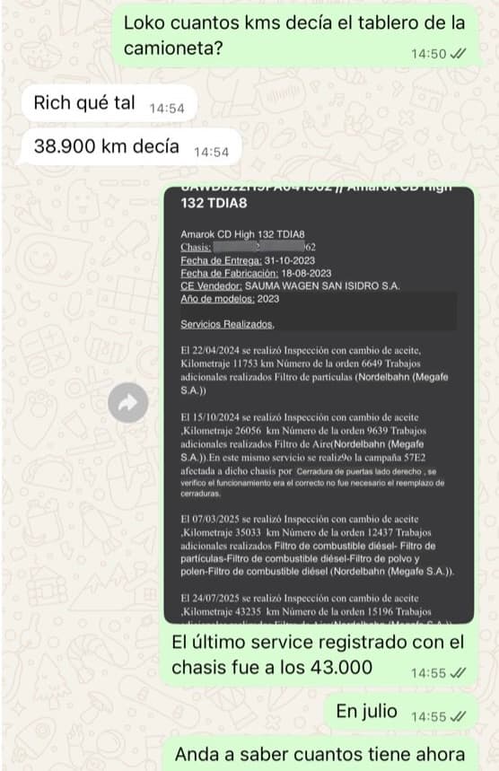 Mensaje de un cliente tras la revisión (11 de 11)