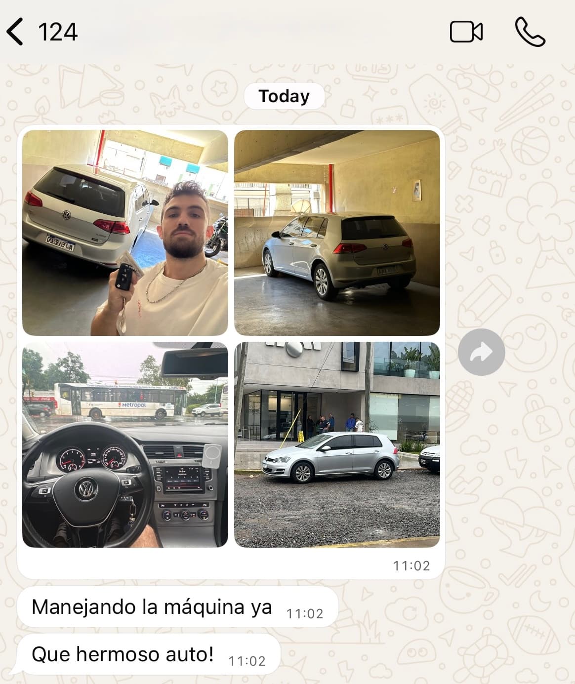 Mensaje de un cliente tras la revisión (5 de 11)